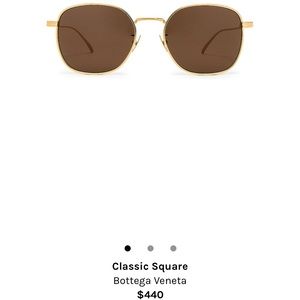 Classic Square Bottega Veneta Sunglasses